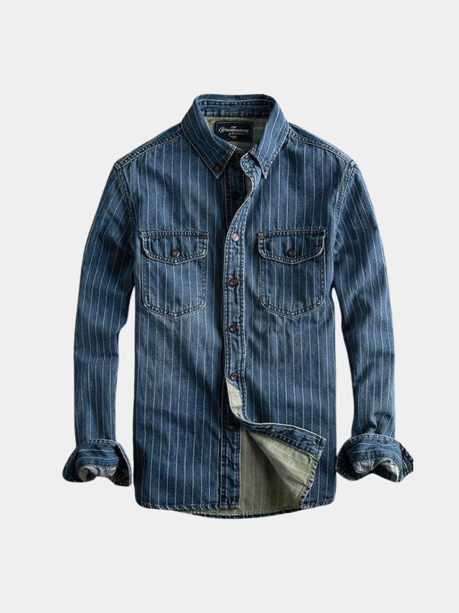 DELAUNAY | Chemise à Rayures Manches Longues pour Homme
