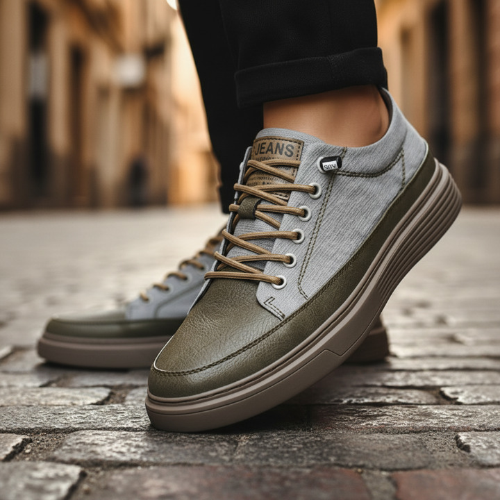 DELAUNAY | Baskets en Cuir pour Homme