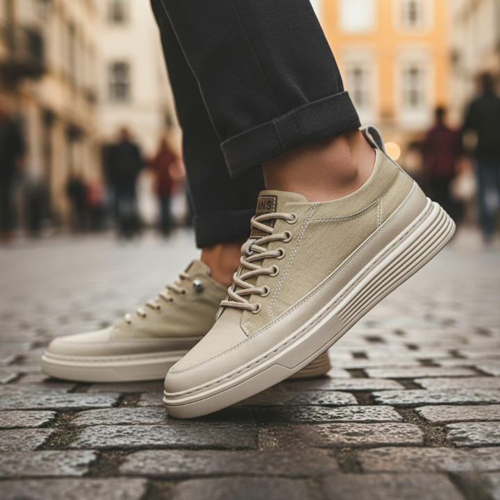 DELAUNAY | Baskets en Cuir pour Homme