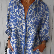DELAUNAY | Blouse Fluide Printanière Monique
