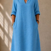 DELAUNAY | Robe Décontractée Col V Claire