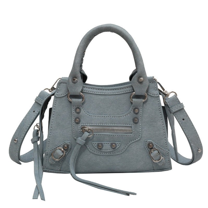 DELAUNAY | Sac Denim Horizon Bleu