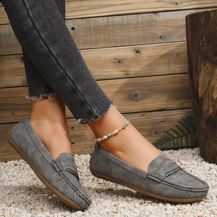 Delaunay | Mocassins Effet Daim Festonnés Marie