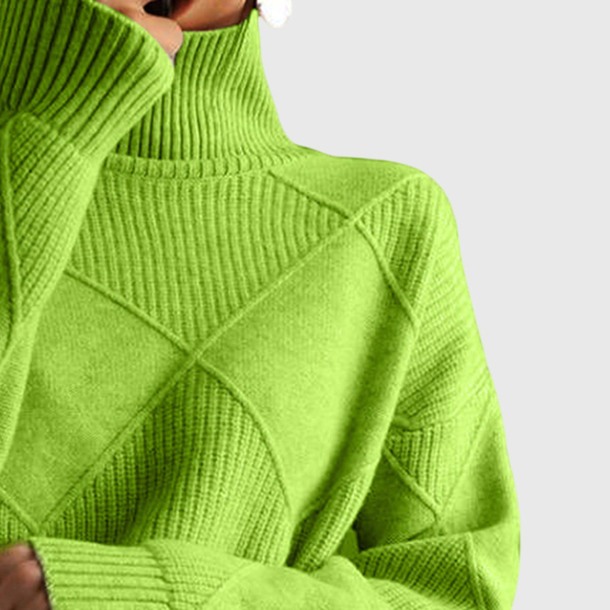 Angela™ - Pull à Col Roulé