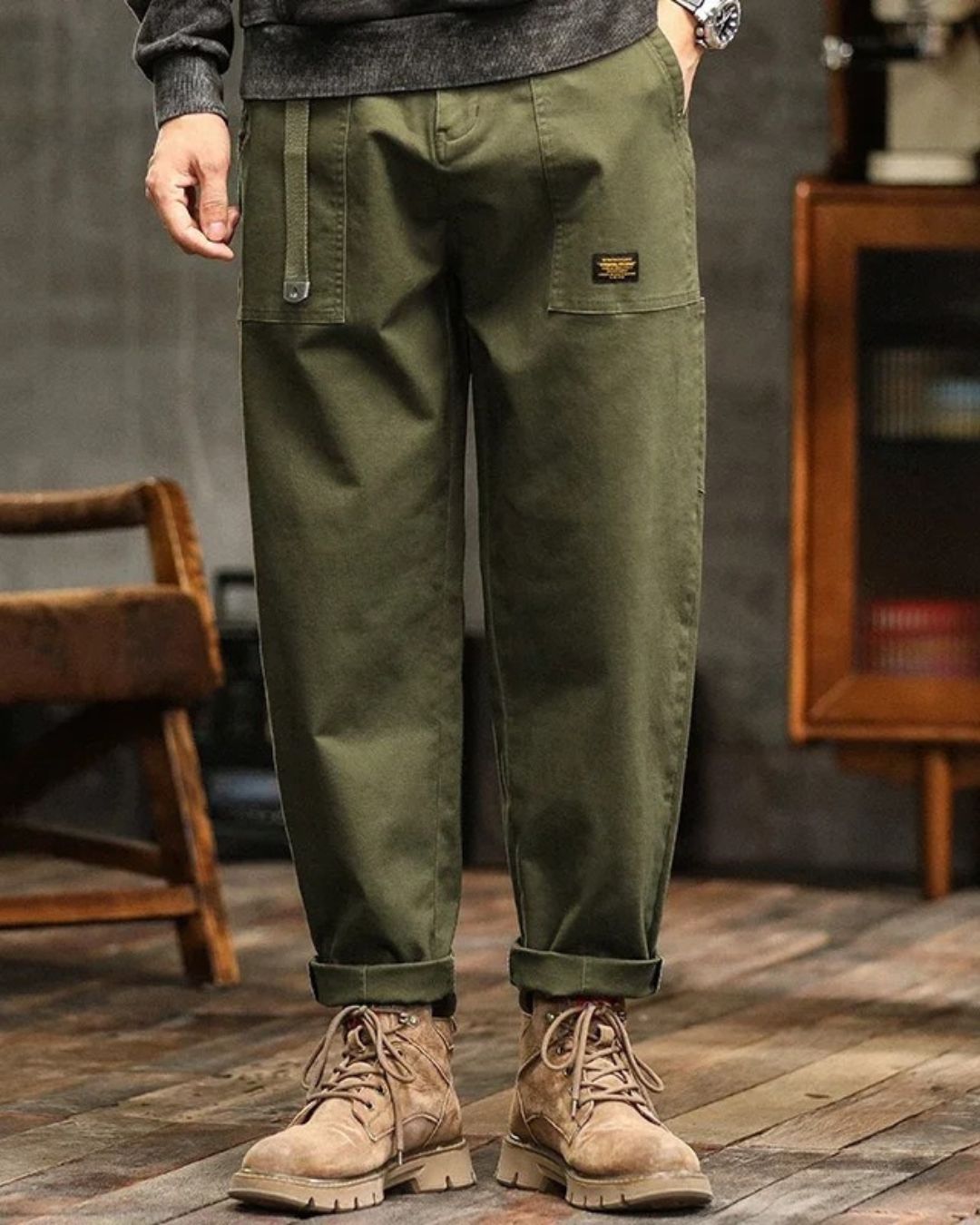 DELAUNAY | Pantalon Cargo Classique