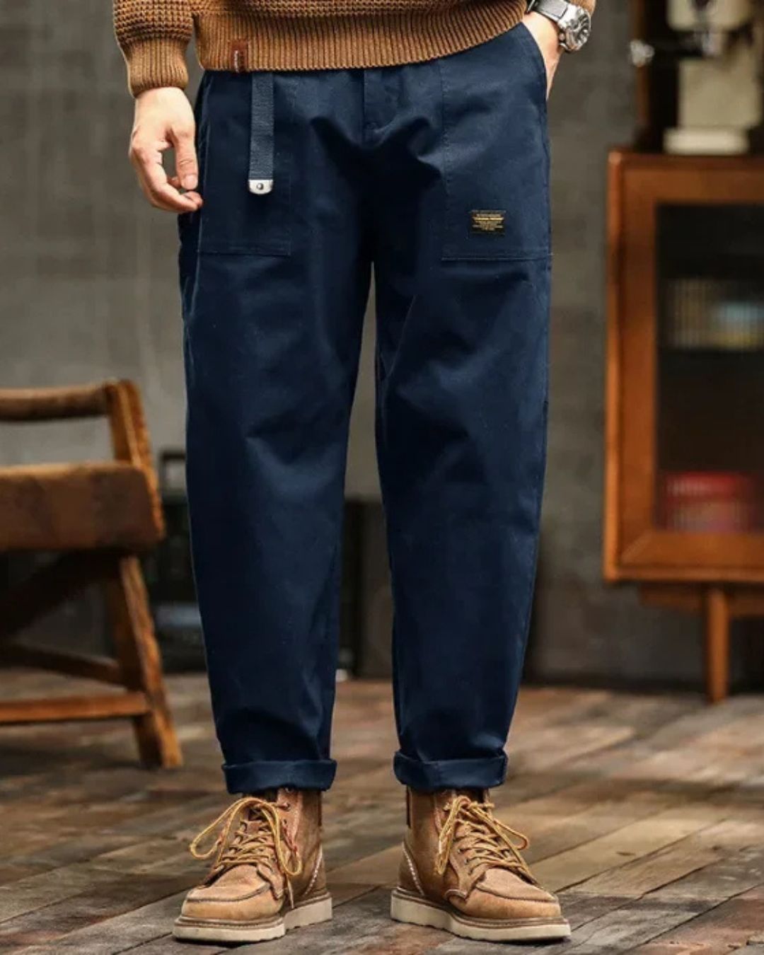 DELAUNAY | Pantalon Cargo Classique