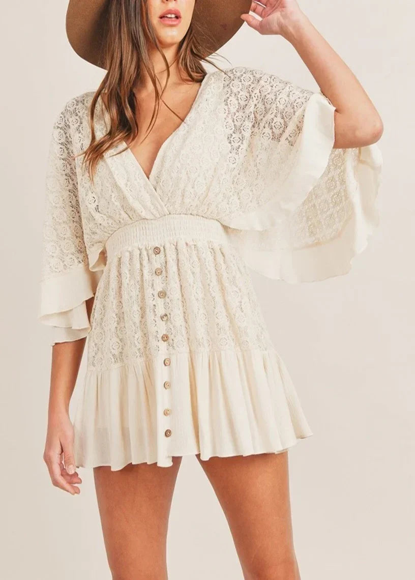 DELAUNAY | Combishort en Dentelle
