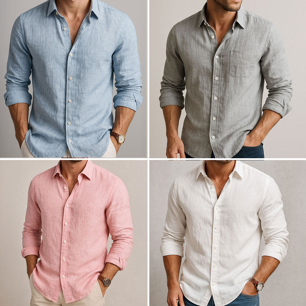DELAUNAY | Chemise Essentielle en Lin pour Homme