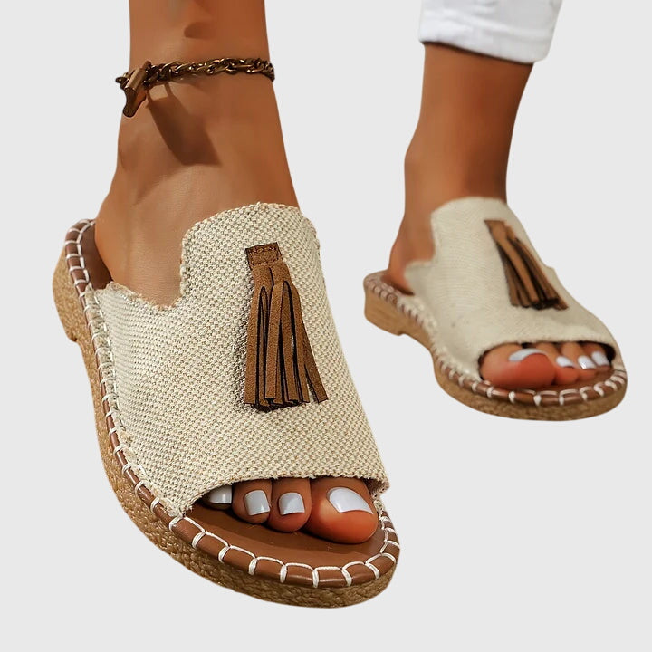 Delaunay | Sandales Bohèmes À Pompons Pauline