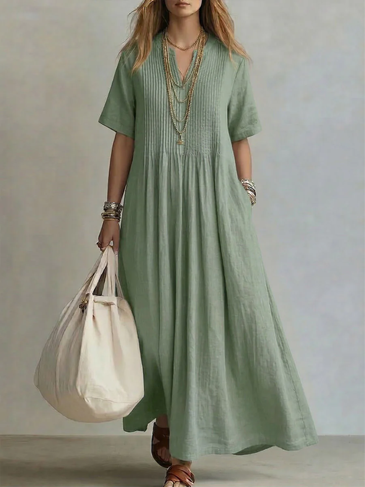 Delaunay | Robe Plissée Élégante Léa