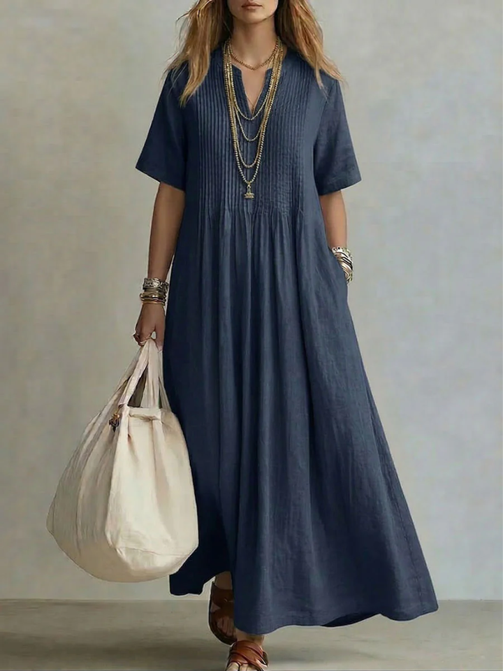 Delaunay | Robe Plissée Élégante Léa