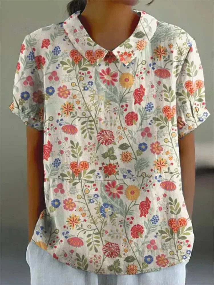 Delaunay | Blouse Fleurie Élégante