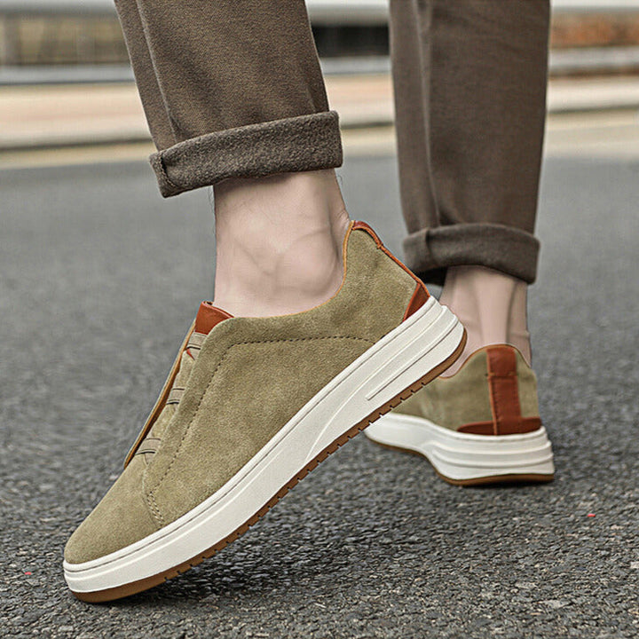 Delaunay | CHAUSSURES SANS LACETS EN DAIM POUR HOMME