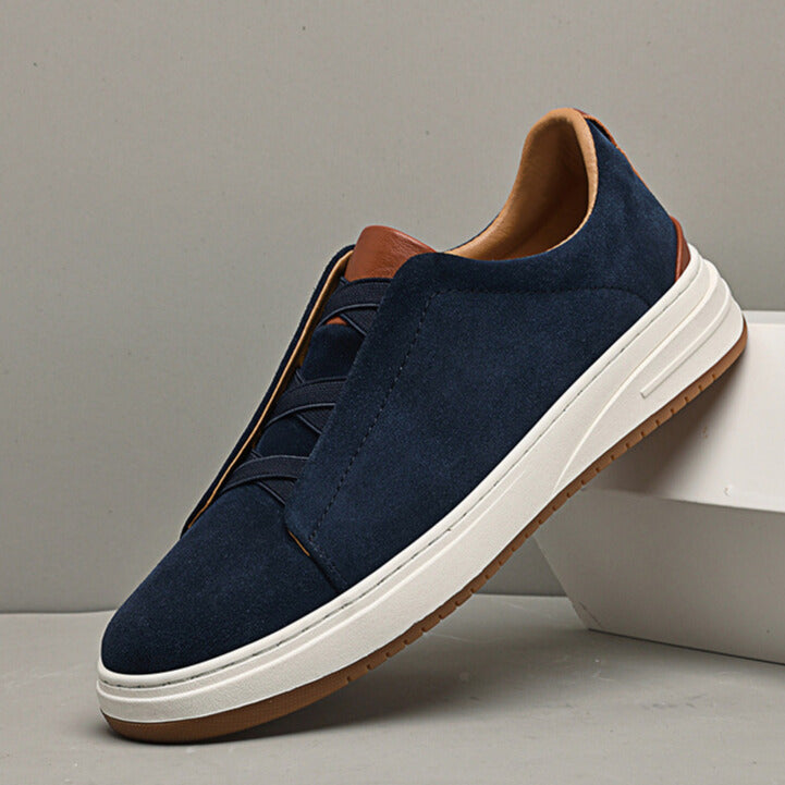 Delaunay | CHAUSSURES SANS LACETS EN DAIM POUR HOMME