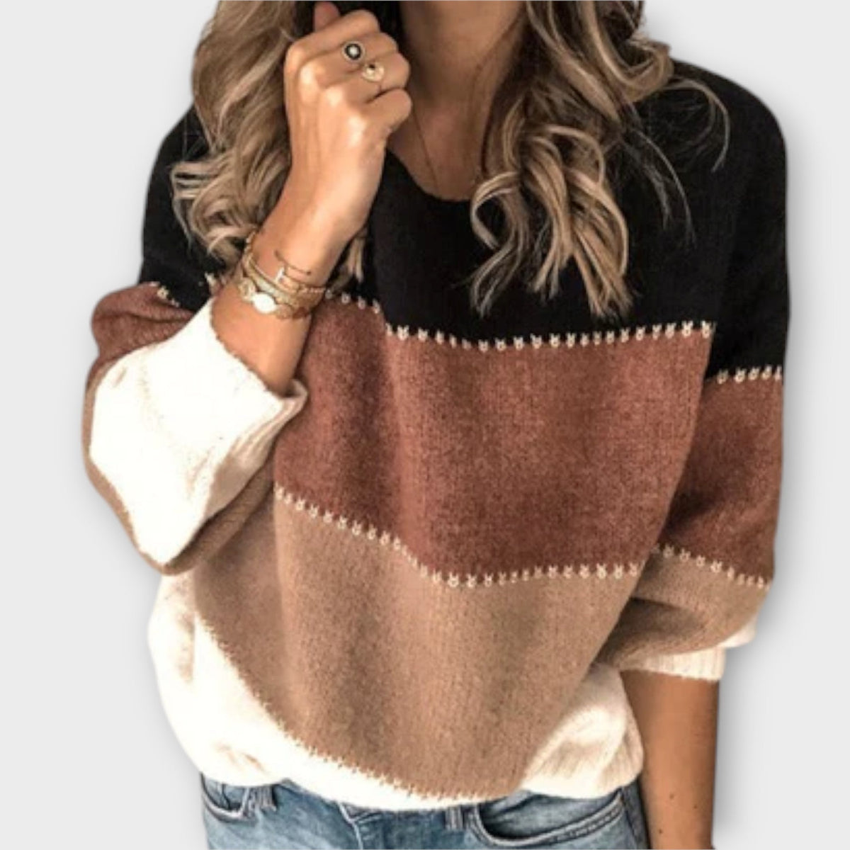 Elisa - Pull casual et cosy