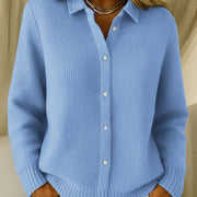 Cardigan Femme en Maille avec Boutons