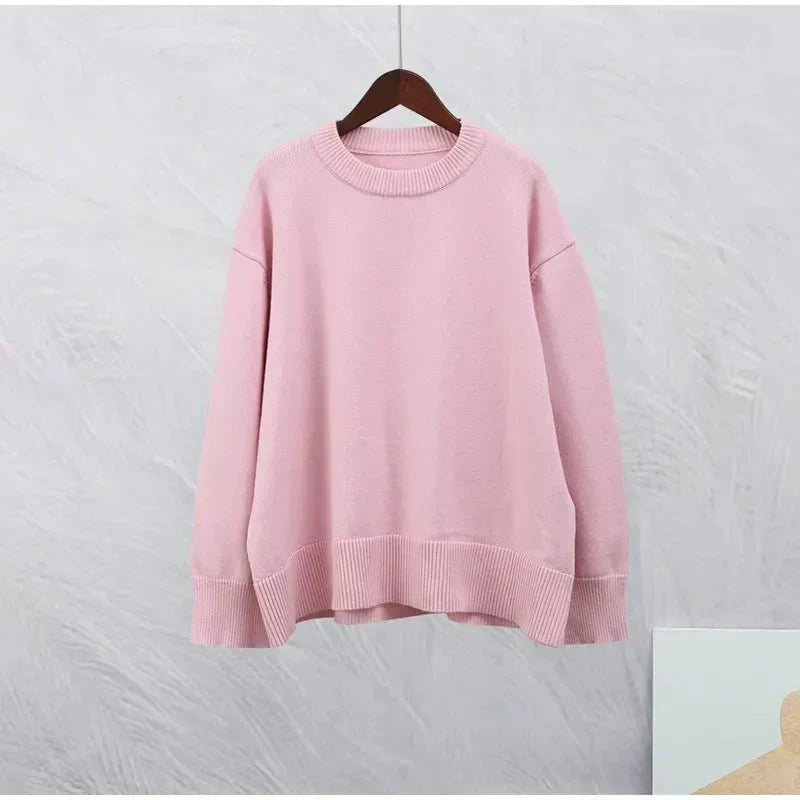 Delaunay | PULL ROSE À MANCHES LONGUES