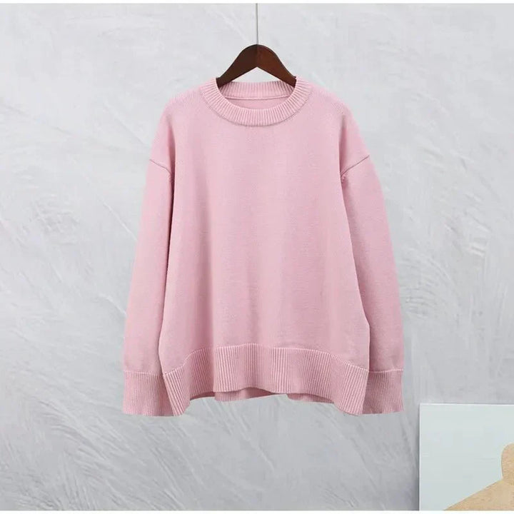 Delaunay | PULL ROSE À MANCHES LONGUES
