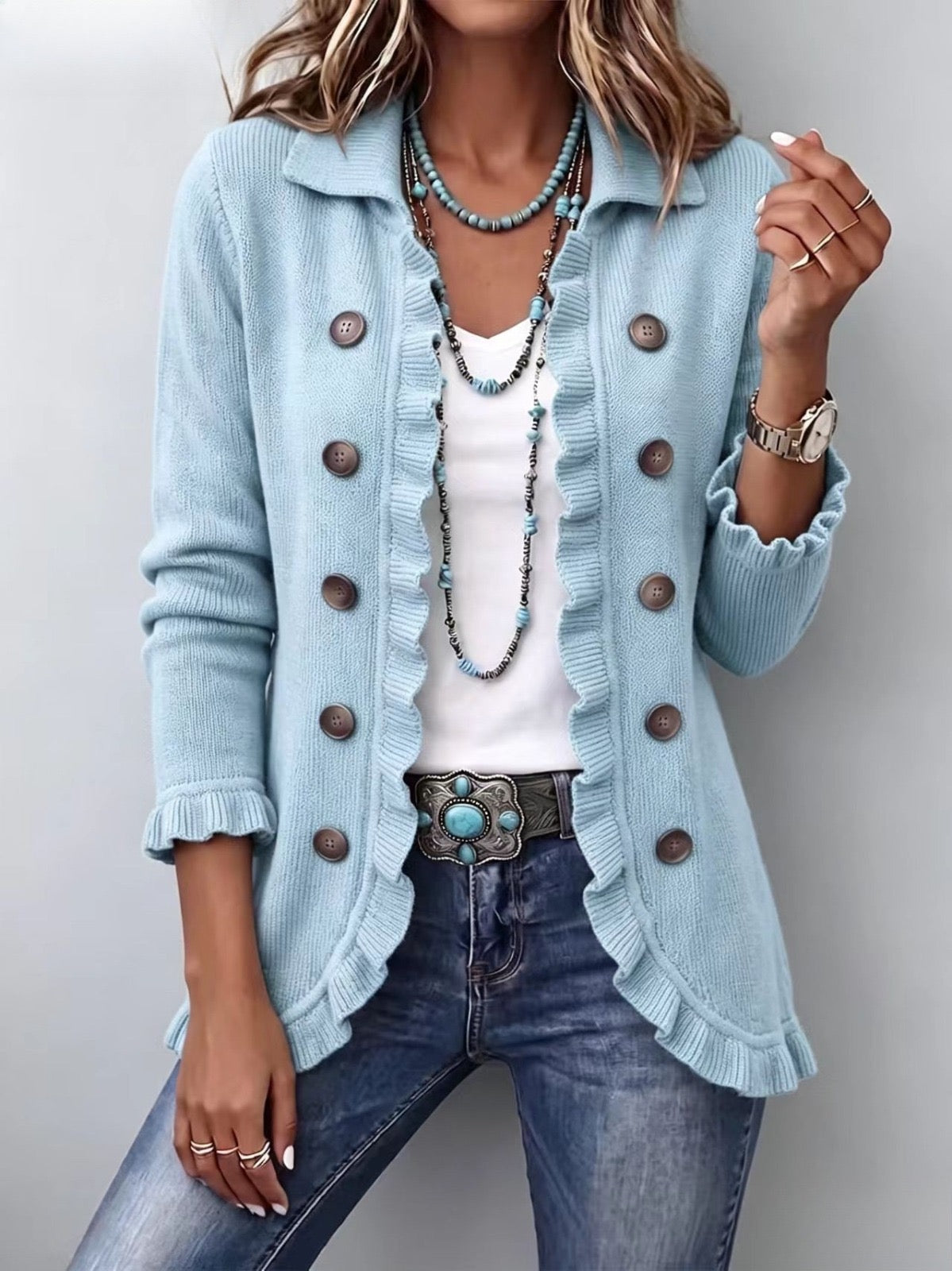 Cecilia | Ruffled Jacket