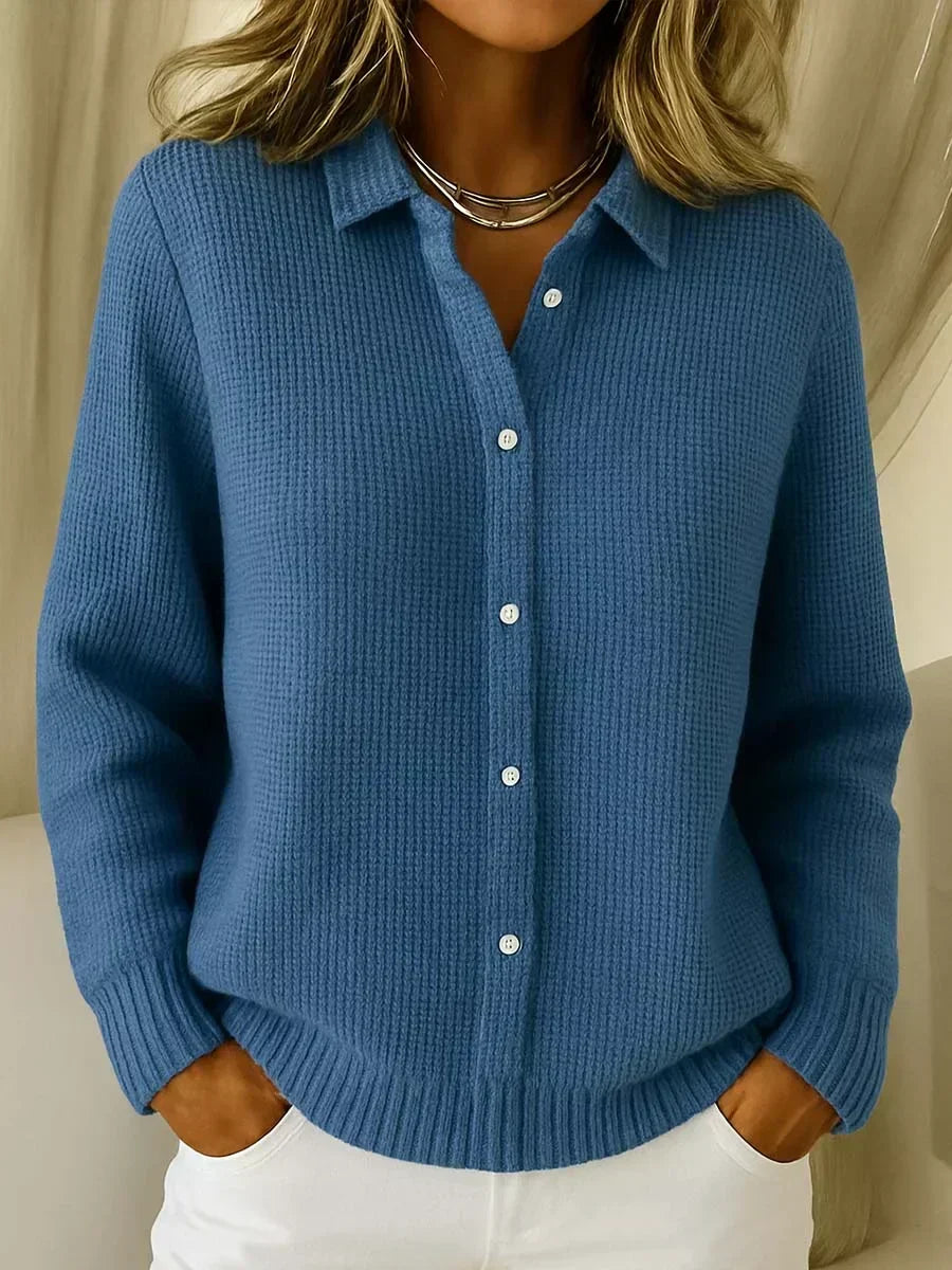 DELAUNAY | Cardigan Maille Texturée Boutonné Catherine