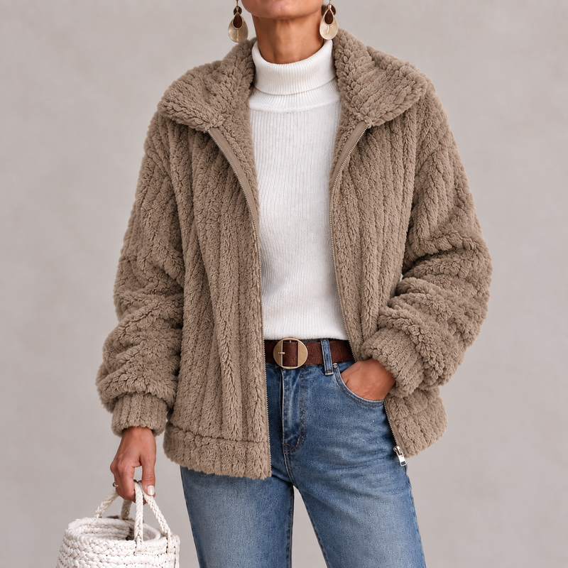 Roberta | Veste zippée confortable