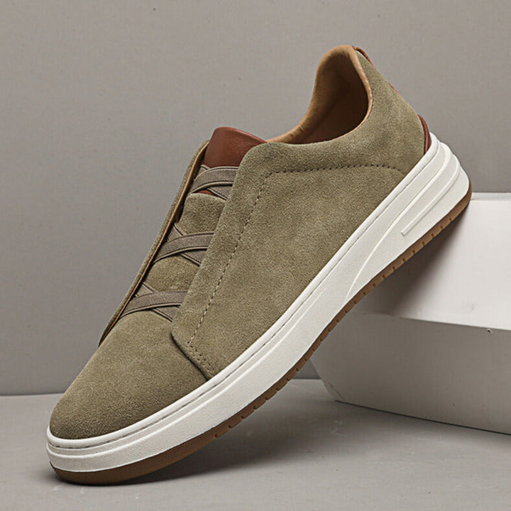 Delaunay | CHAUSSURES SANS LACETS EN DAIM POUR HOMME