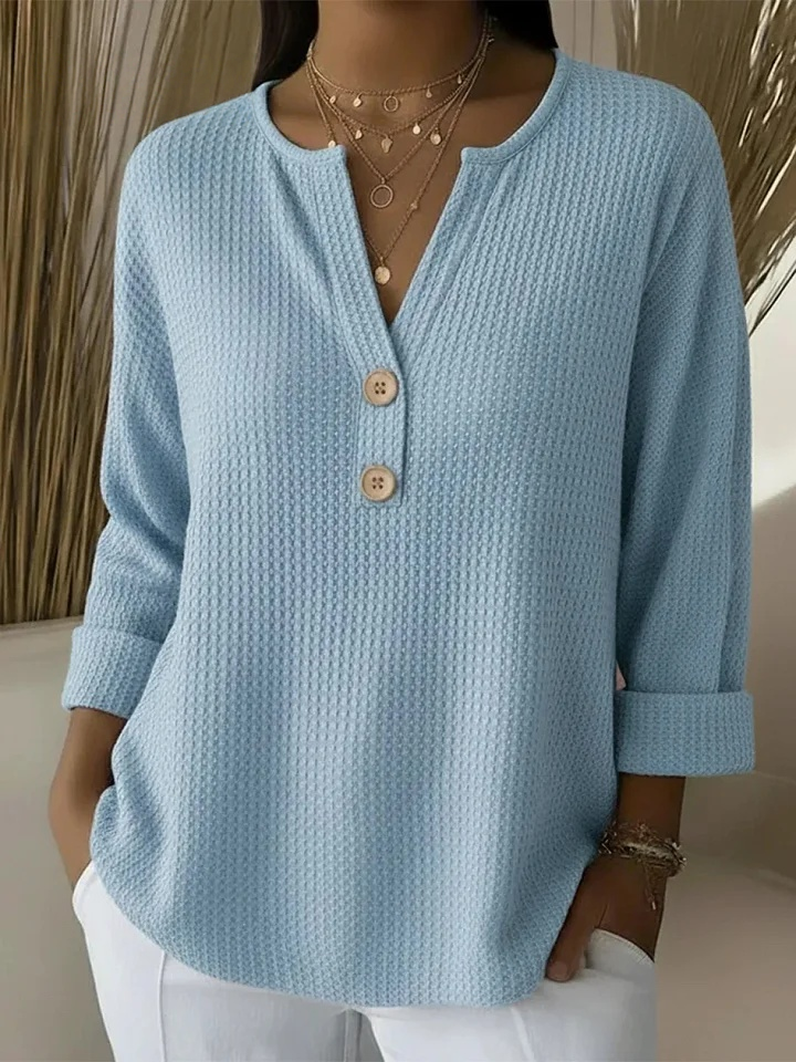 DELAUNAY | Haut Henley Gaufré Michèle