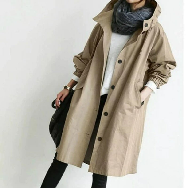 Emma | Trench-coat élégant et déperlant
