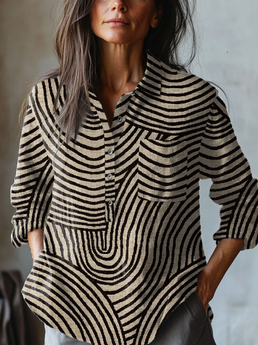 DELAUNAY | Chemise Élégante à Motif Chloé