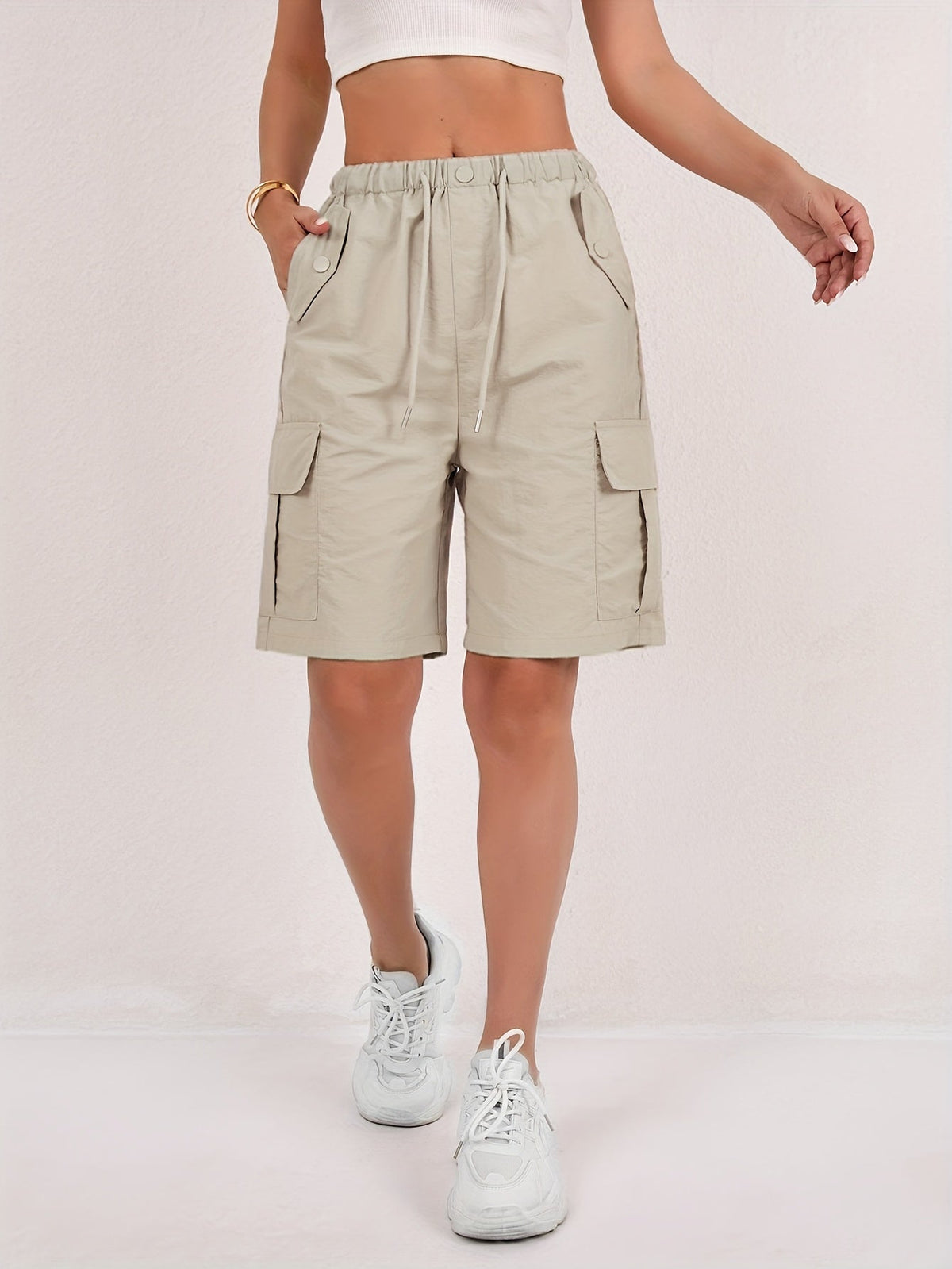 DELAUNAY | Short Cargo Légers à Séchage Rapide Daisy