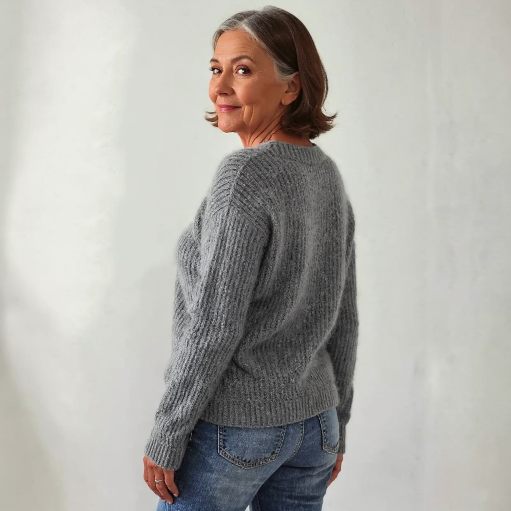 DELAUNAY | Pull Maille Petits Moutons Lucie