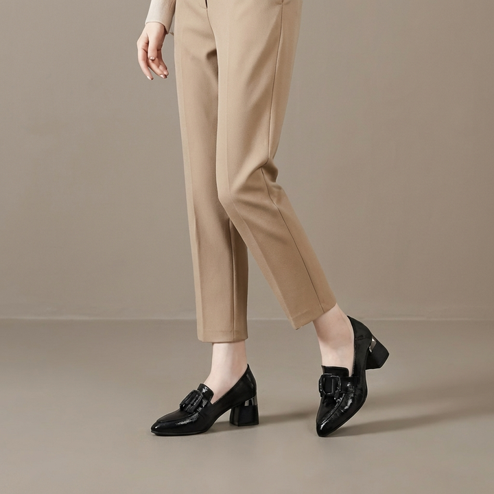 Delaunay | Mocassins à Talon et Ornement Élise