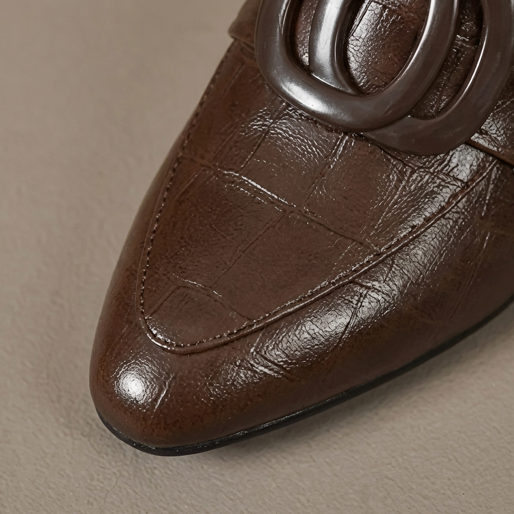 Delaunay | Mocassins à Talon et Ornement Élise