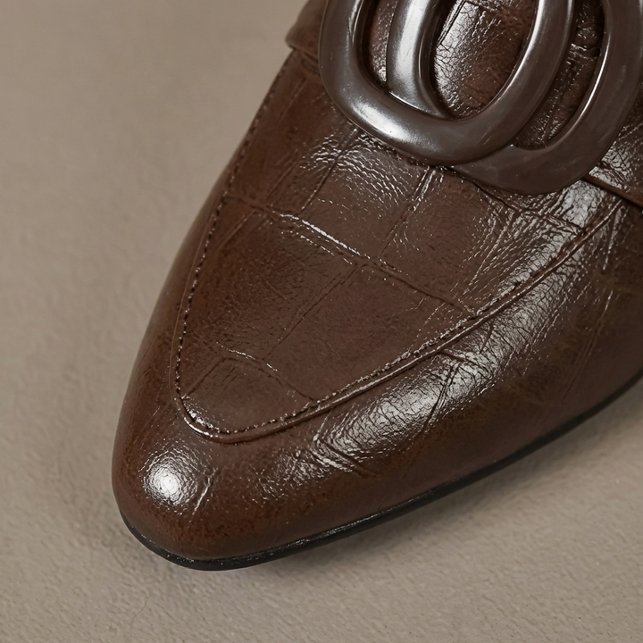Delaunay | Mocassins à Talon et Ornement Élise