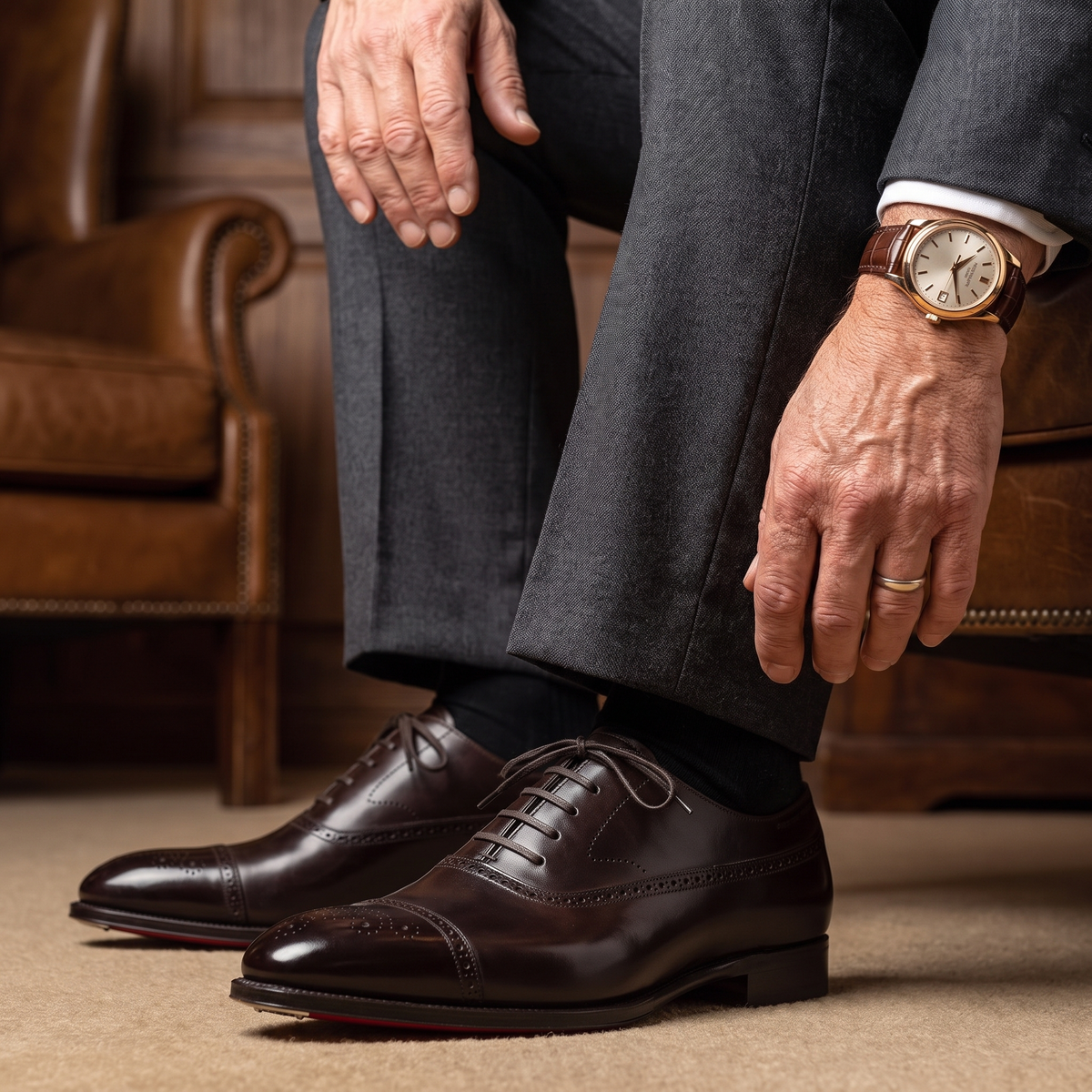 Delaunay | Chaussure Oxford Royal Brogue