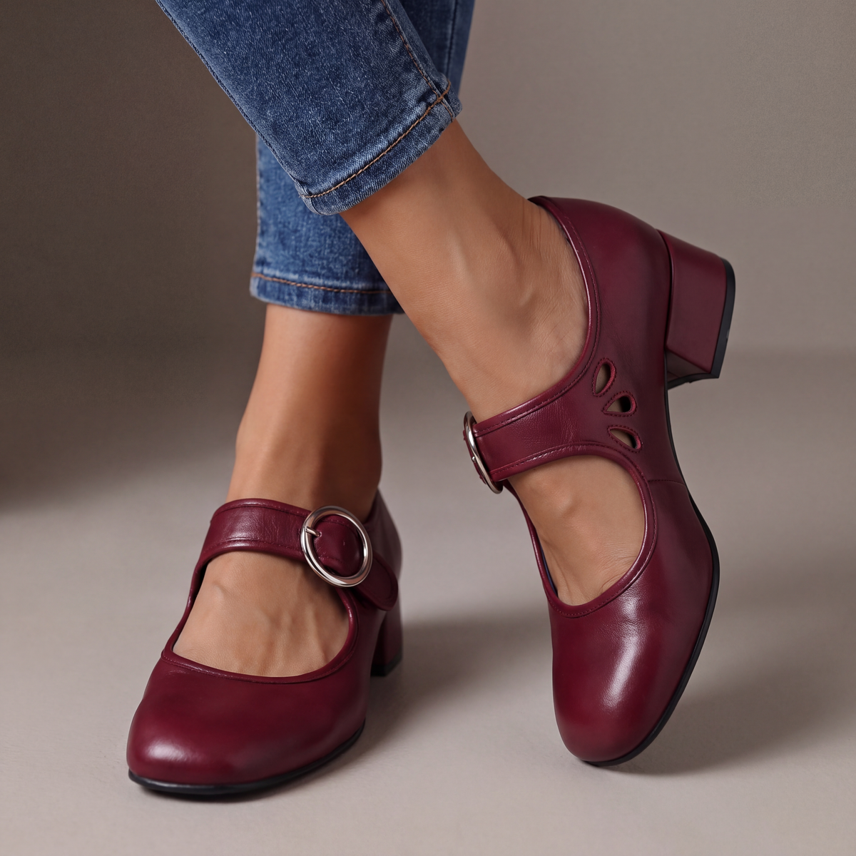 DELAUNAY | Babies en Cuir Souple Nathalie