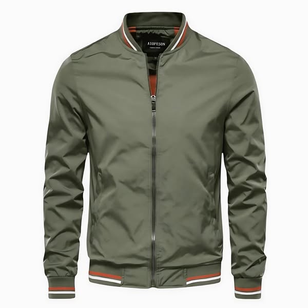 Hans | Veste Bomber Moderne de Mi-Saison