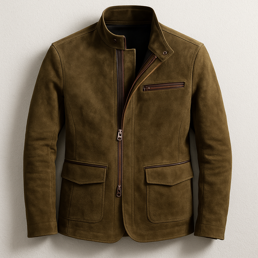 DELAUNAY | Veste de Terrain en Daim pour Homme