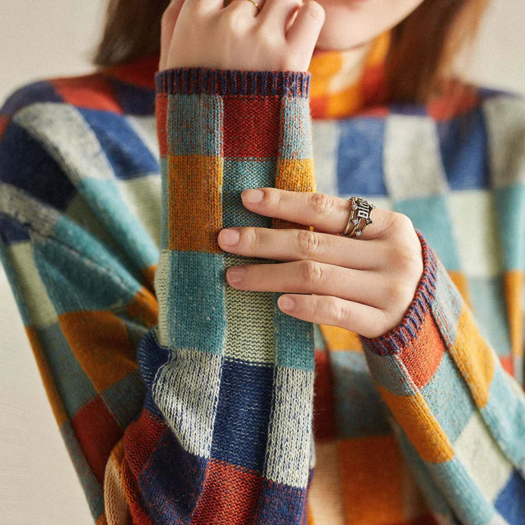 Isla | Pull douillet rétro