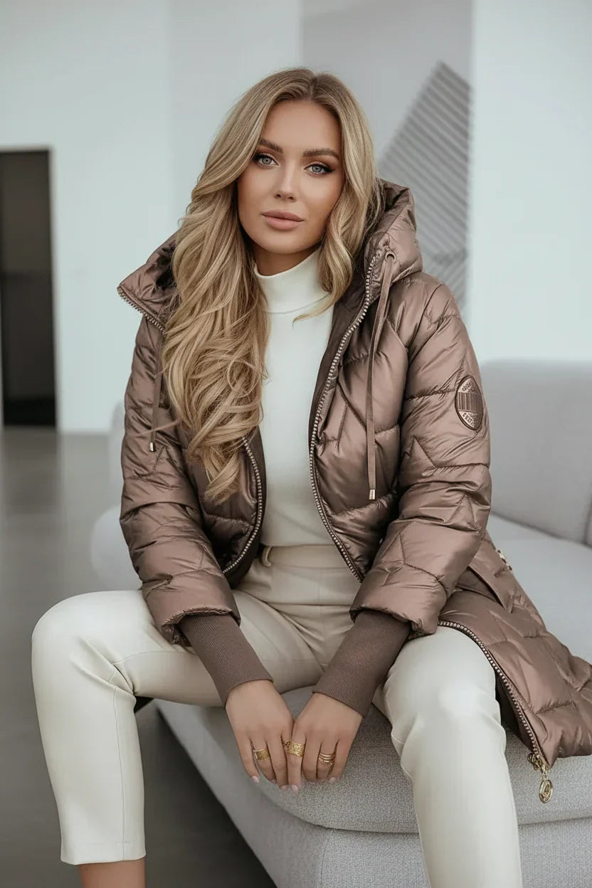 Cristelle™ | Manteau matelassé léger à capuche