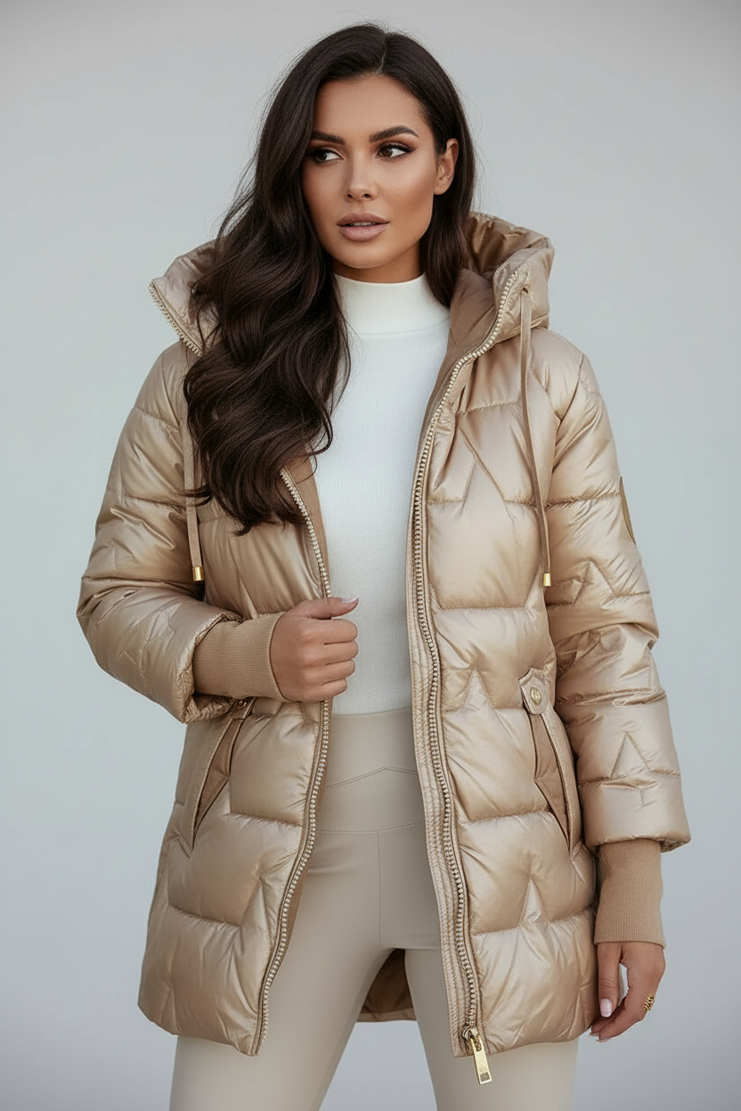 Cristelle™ | Manteau matelassé léger à capuche
