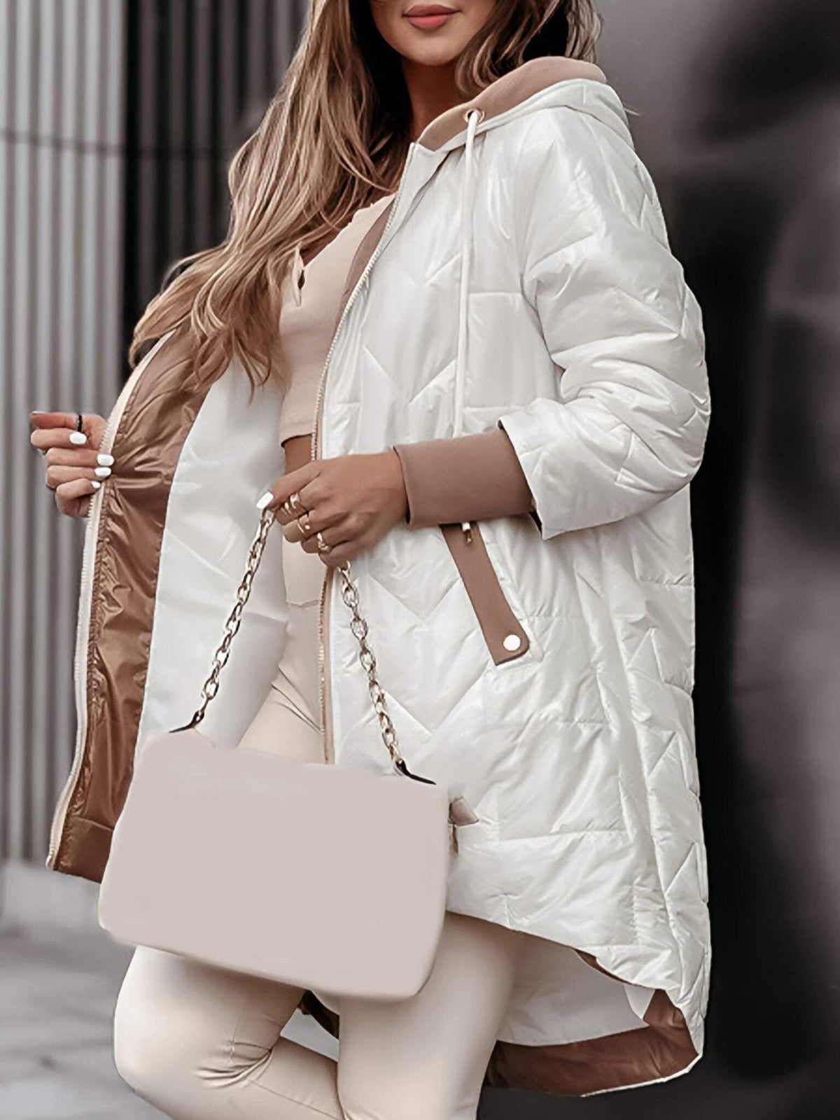 Marina | Veste à capuche stylée