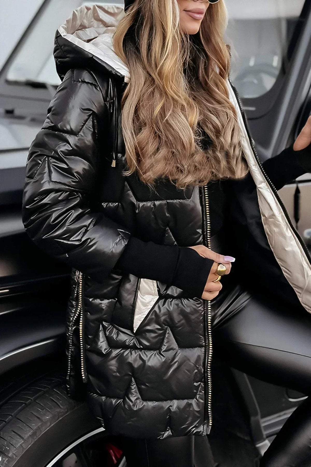 Cristelle™ | Manteau matelassé léger à capuche