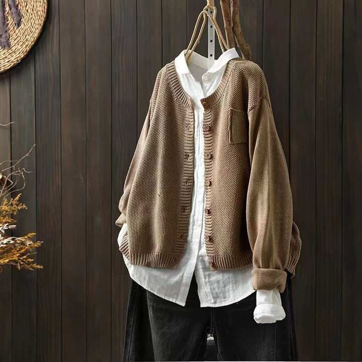 Delaunay | Cardigan Maille Texturée Ample Brigitte