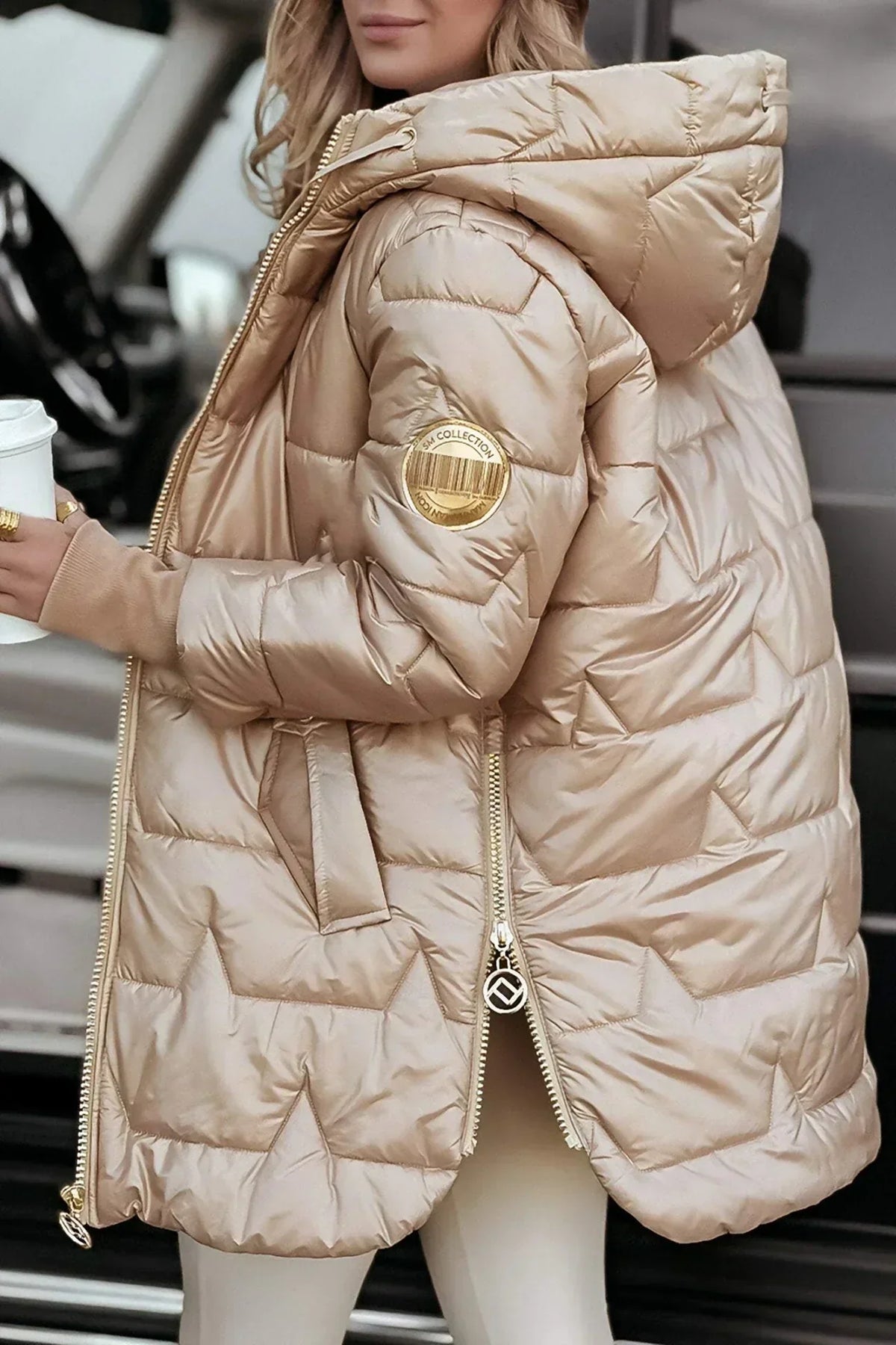 Cristelle™ | Manteau matelassé léger à capuche