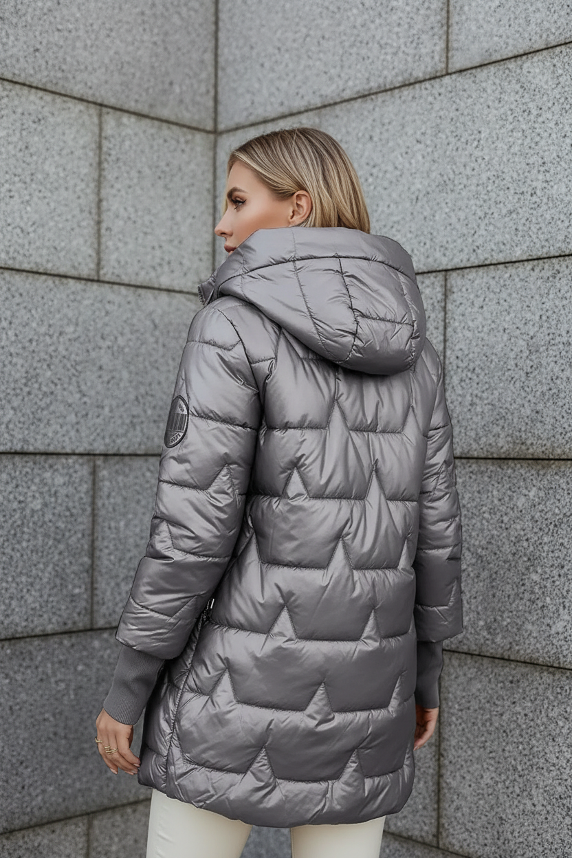 Cristelle™ | Manteau matelassé léger à capuche