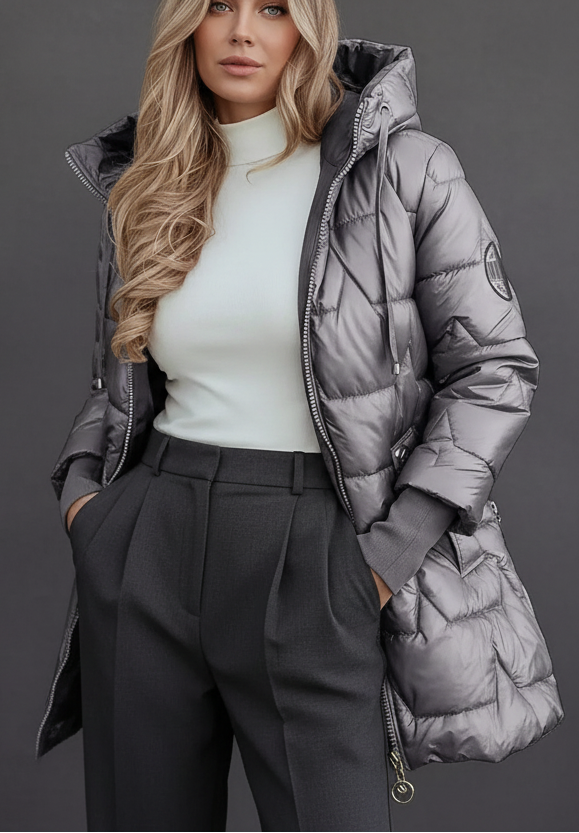 Cristelle™ | Manteau matelassé léger à capuche