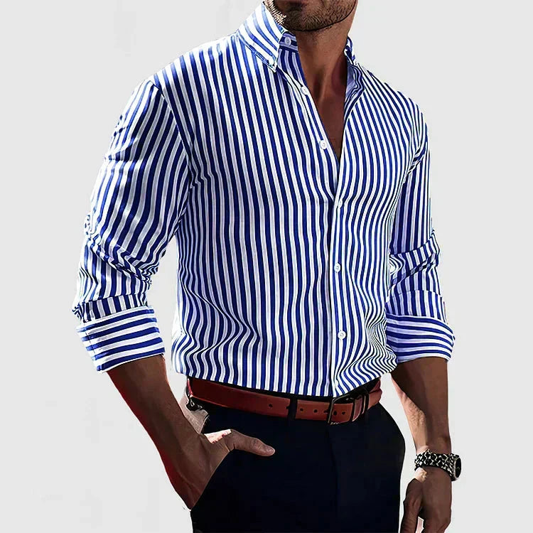 DELAUNAY | Chemise à Rayures Décidées pour Homme