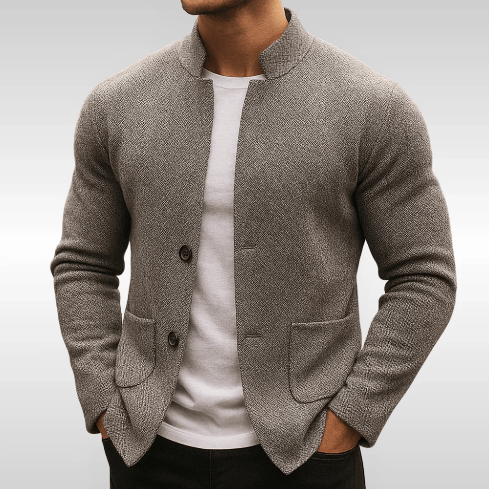 DELAUNAY | Gilet en Maille Texturée pour Homme