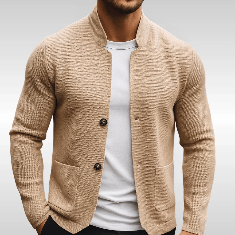 DELAUNAY | Gilet en Maille Texturée pour Homme